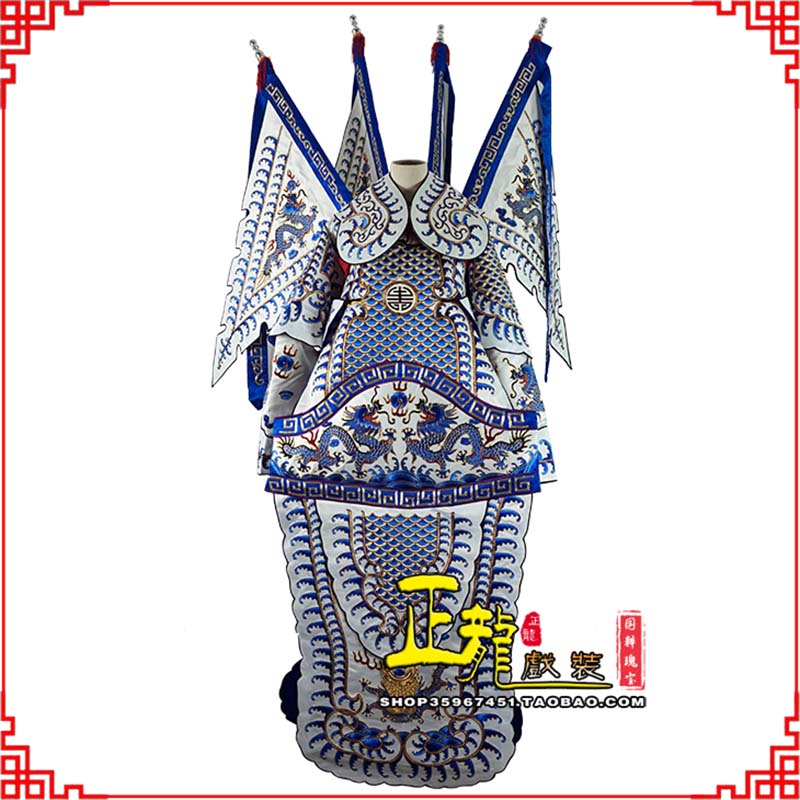 长岛武生武将大靠祥龙勾金