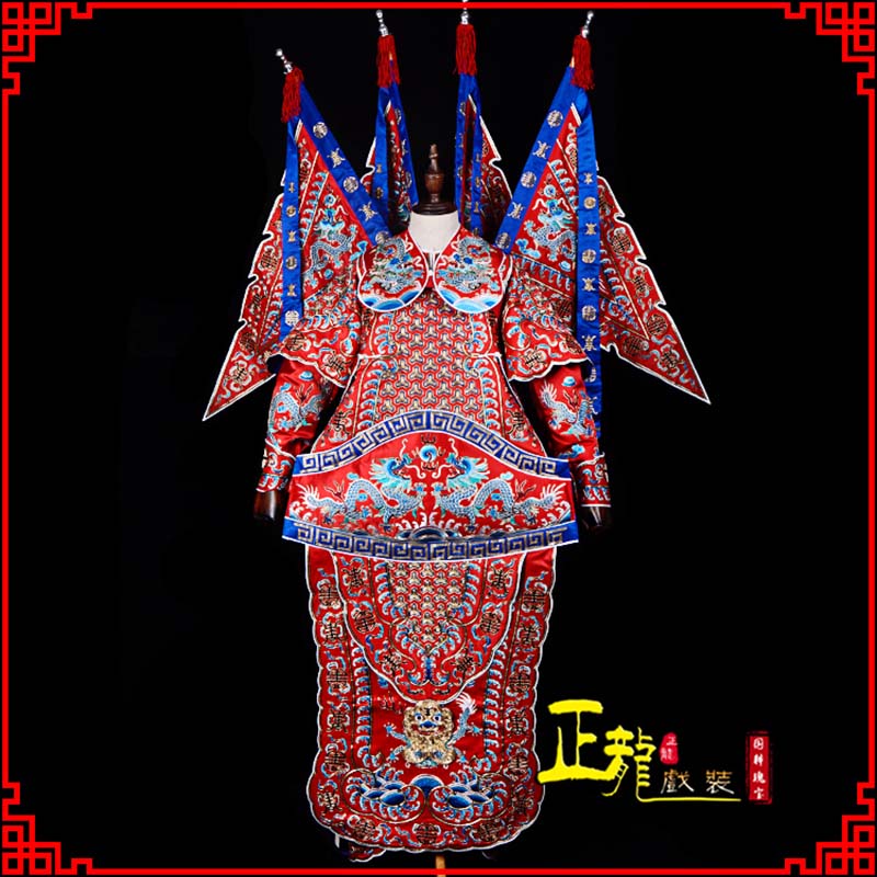 长岛武生戏服戏曲武将靠